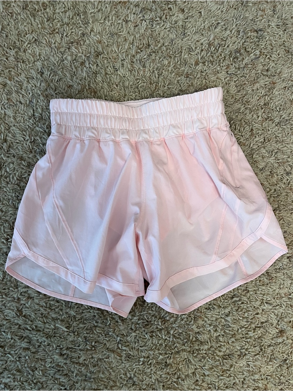 Light pink Lululemon shorts size 4